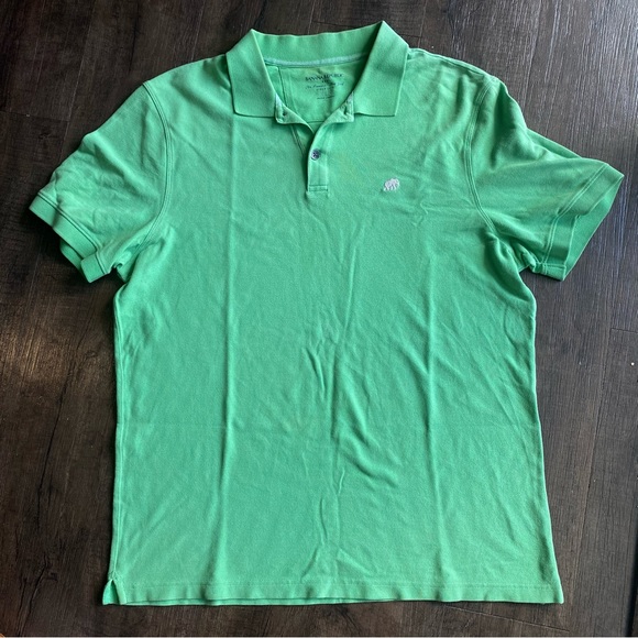 Banana Republic Bright Green Polo | L - Picture 2 of 6